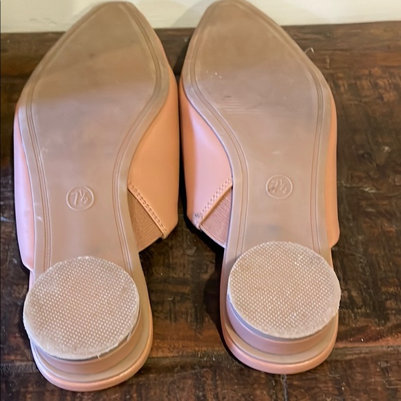 A New Day Pink Mules Elegant Slip-On Shoes - Picture 3 of 4